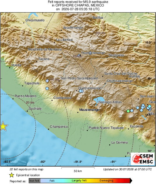 intensity map