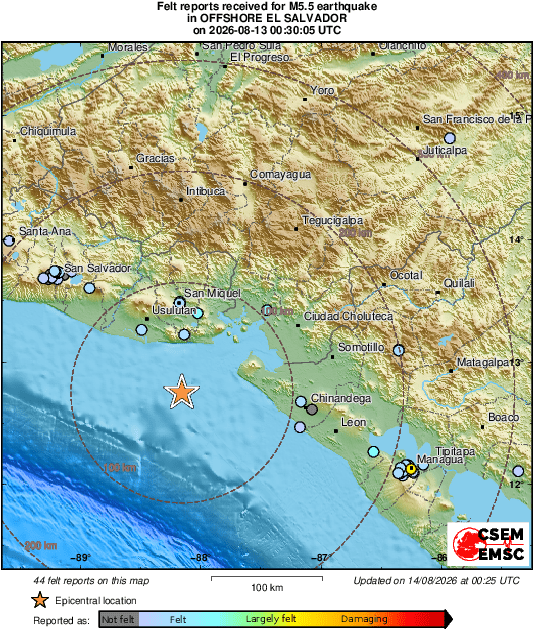 intensity map