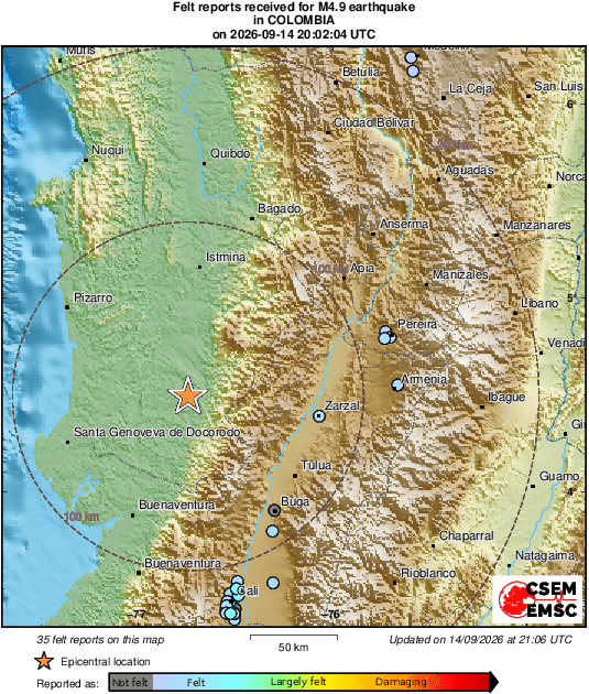 intensity map